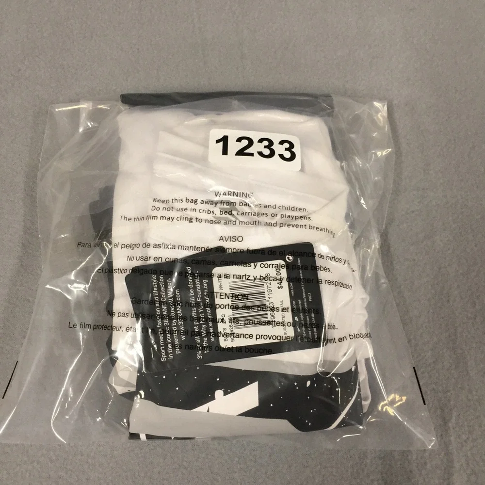 Nike 3 Brand Russell Wilson Boys 2Piece Set White Dri-FIT T-Shirt Black Shorts M - Picture 13 of 13